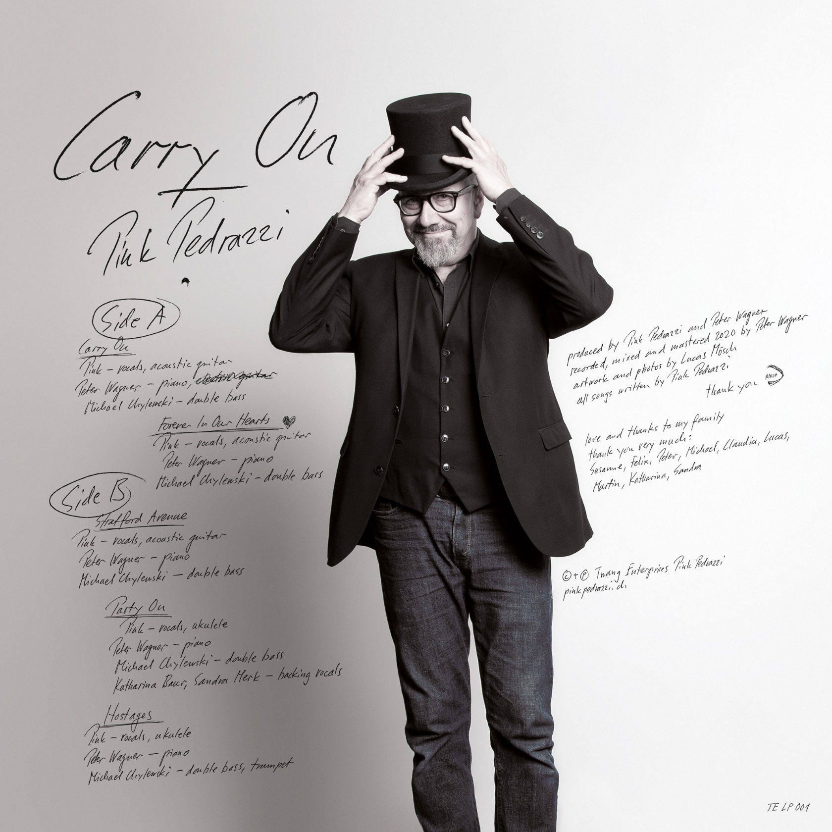 Pink Pedrazzi – Carry On (Back Cover)