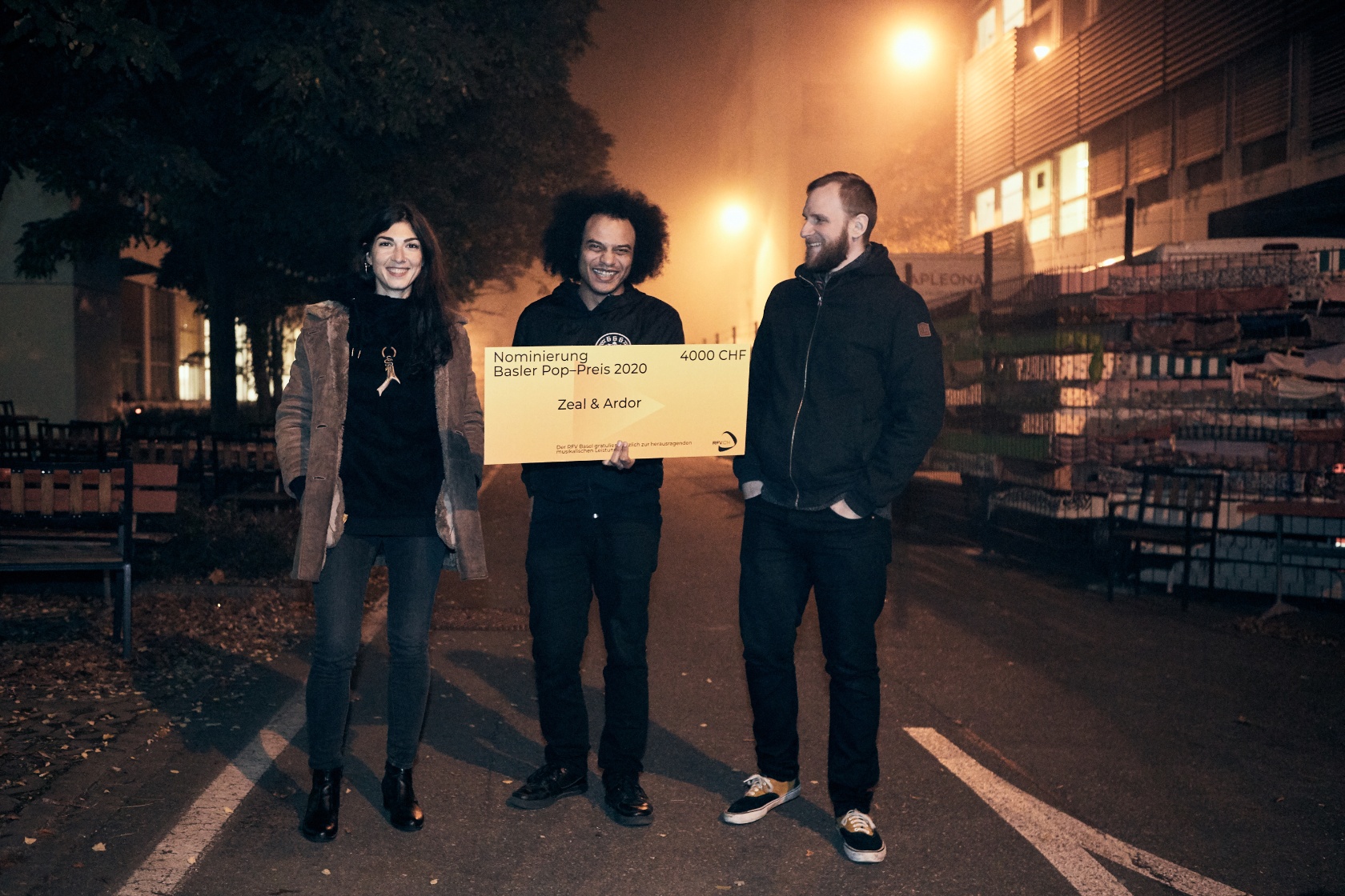 Zeal & Ardor, nominiert für den Basler Pop-Preis 2020 © Samuel Bramley 2020