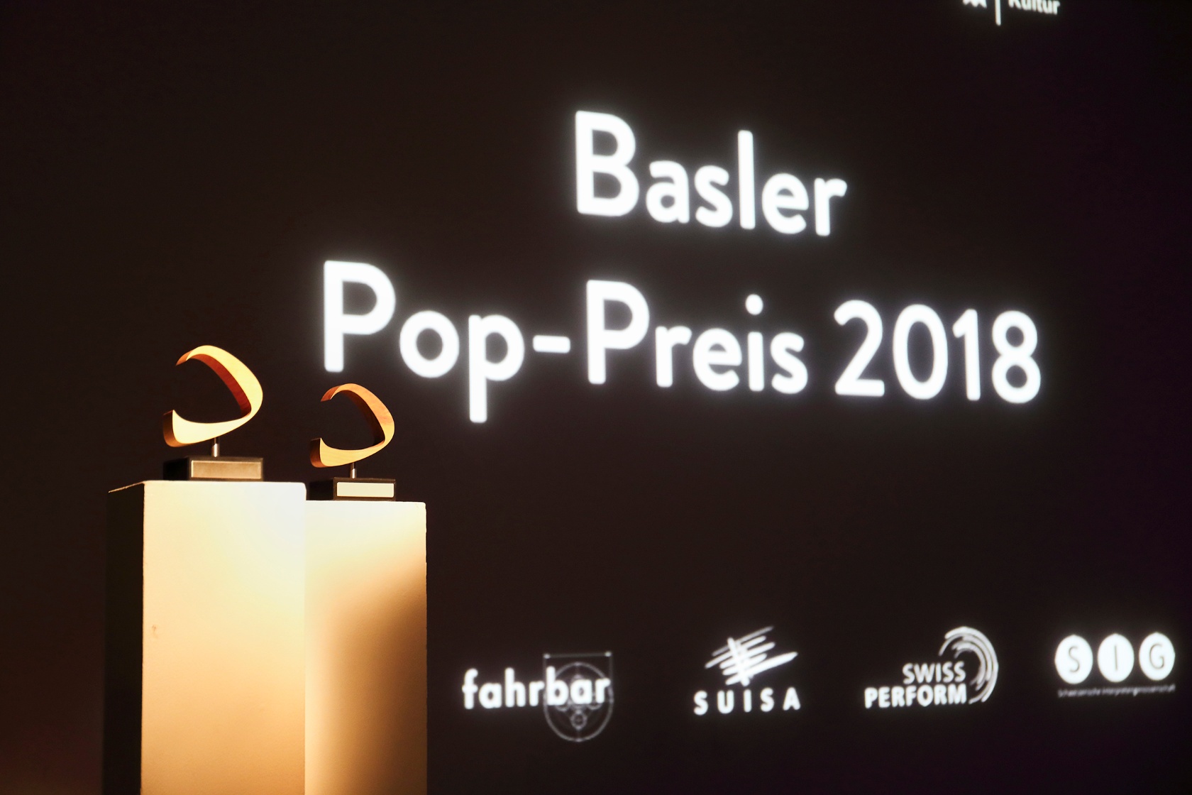 Basler Pop-Preis 2018, Verleihung Fahrbar © 2018 Flavia Schaub für RFV Basel