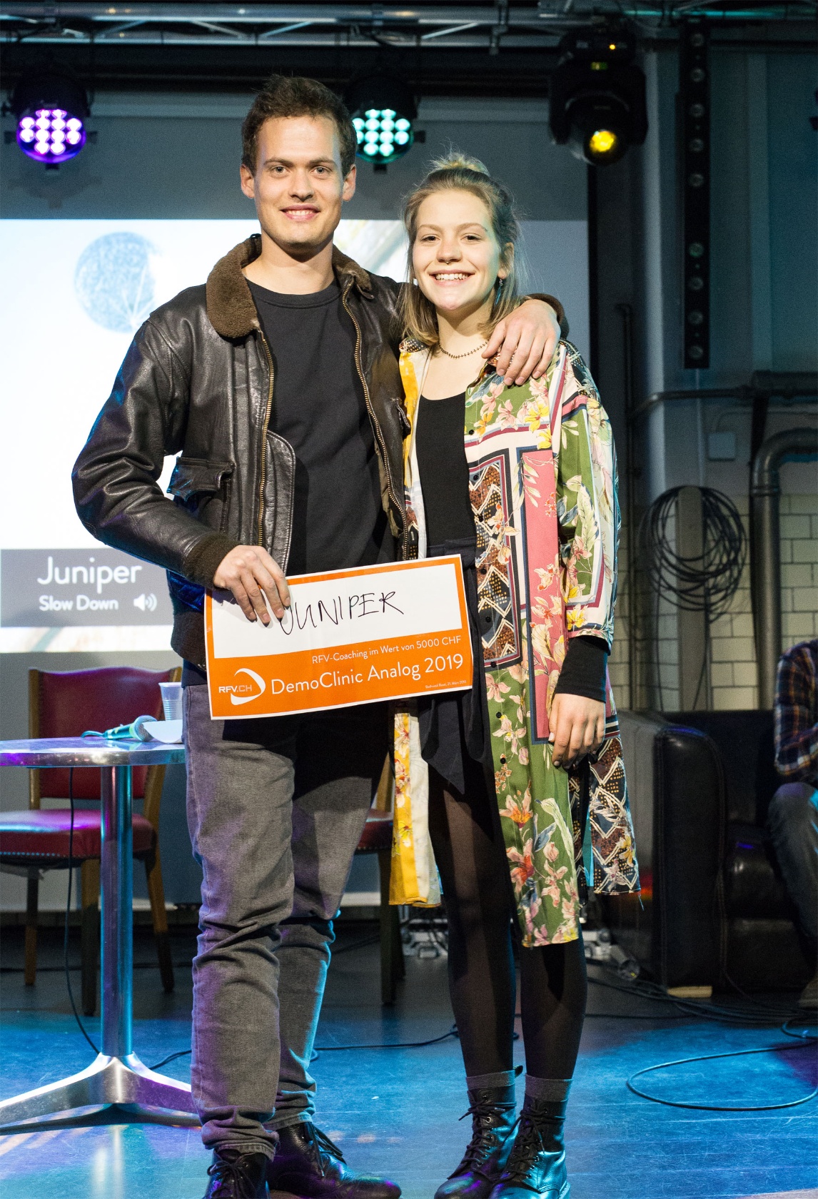 Juniper: Gewinner*in Coaching RFV-DemoClinic Analog 2019 © Anaïs Steiner