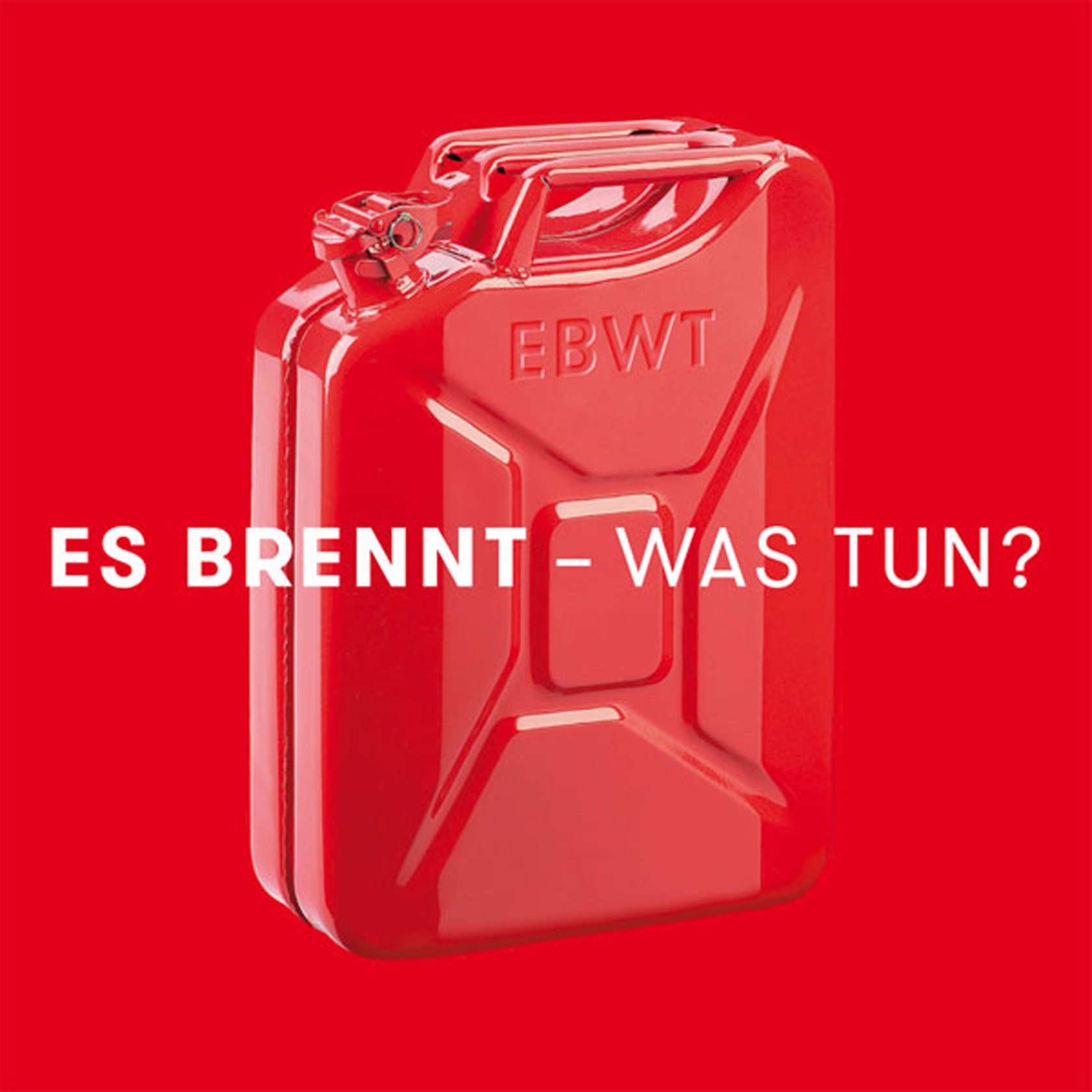 Es brennt – was tun? – selftitled, Cover