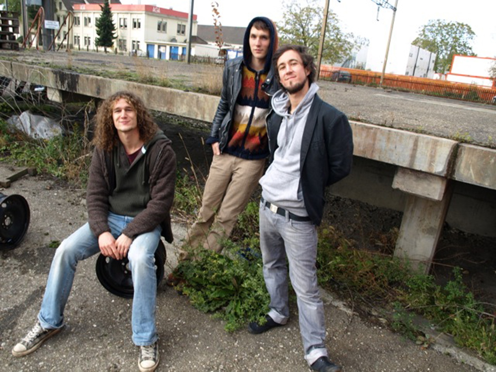 Snarf von links: Roman, Jonathan, Christian © 2012