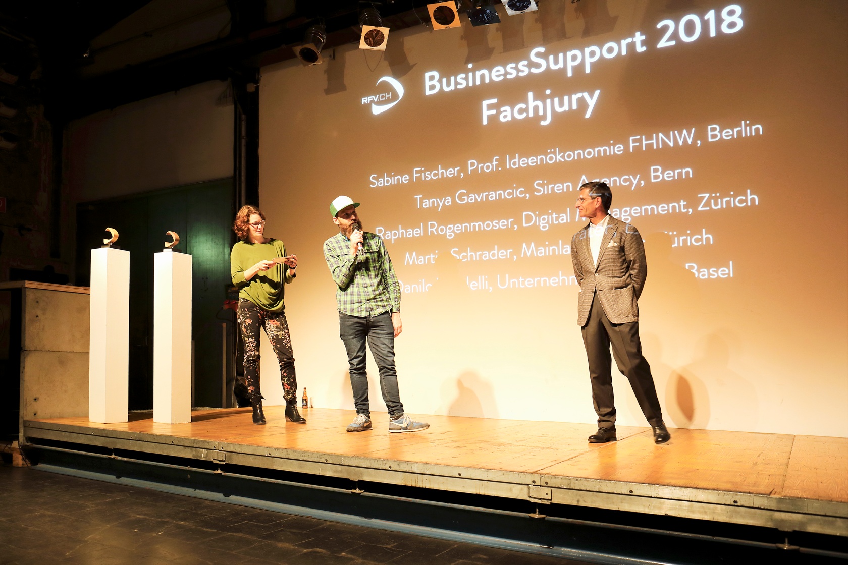 Basler Pop-Preis 2018, Verleihung Fahrbar © 2018 Flavia Schaub für RFV Basel