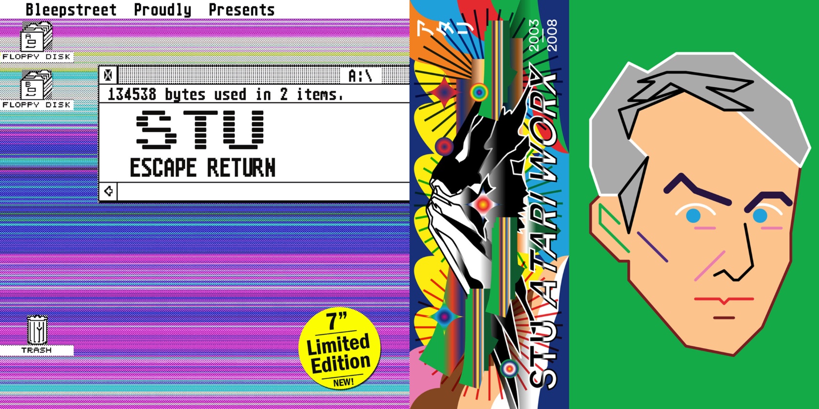 Stu – Escape Return und Atari Worx 2003–2008 (Covers)