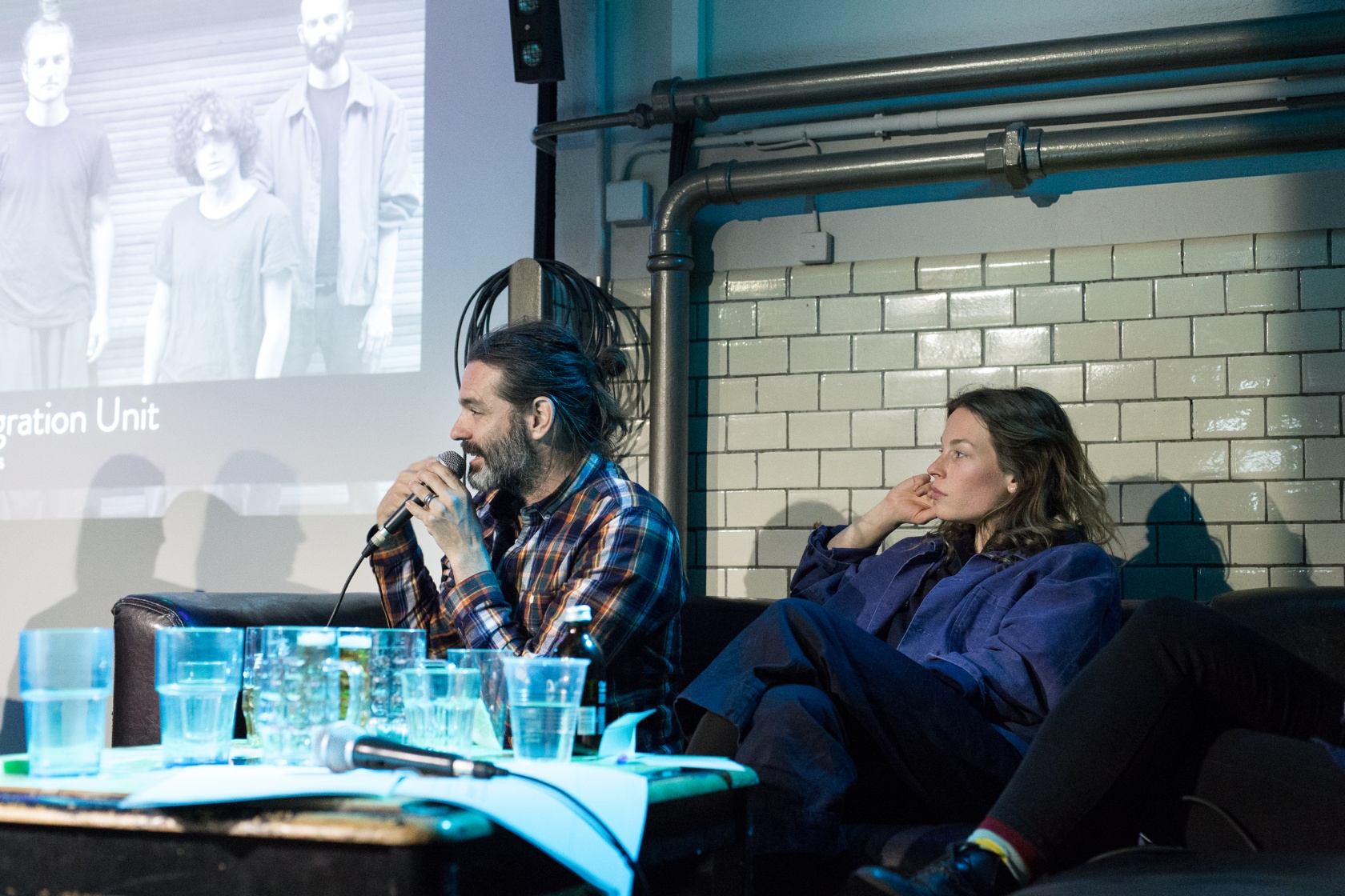 Thomas Rechberger und Anna Rossinelli, Jurymitglieder RFV-DemoClinic Analog 2019 © Anaïs Steiner 