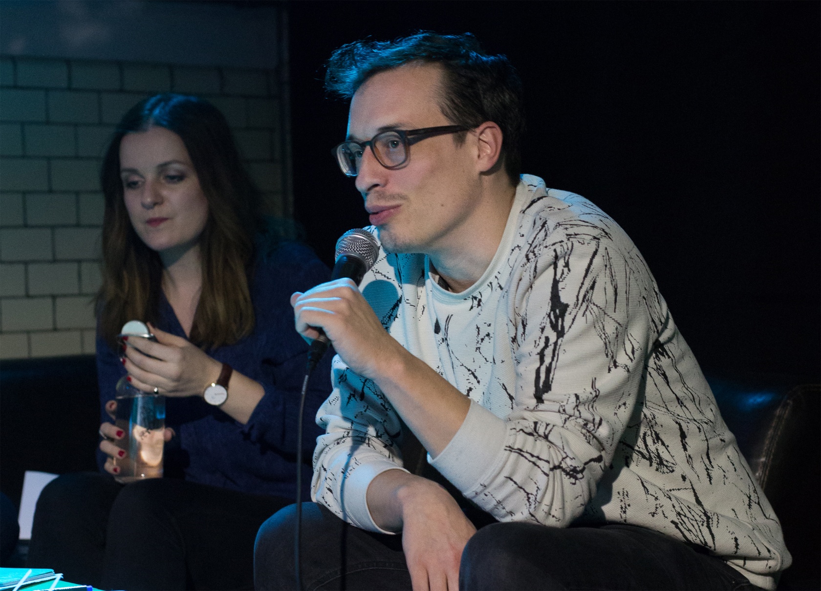 Jacqueline Visentin und Niklaus Riegg, Jurymitglieder RFV-DemoClinic Analog 2019 © Anaïs Steiner 