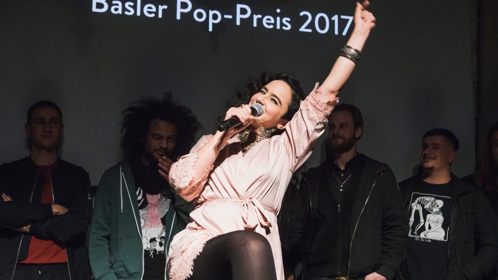 Verleihung Basler Pop-Preis © Gaspard Weissheimer 2017