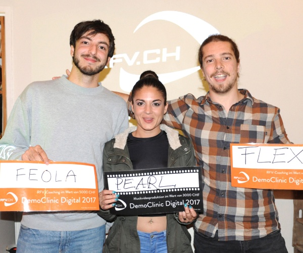 Feola, Flex und Pearl gewinnen RFV-DemoClinic