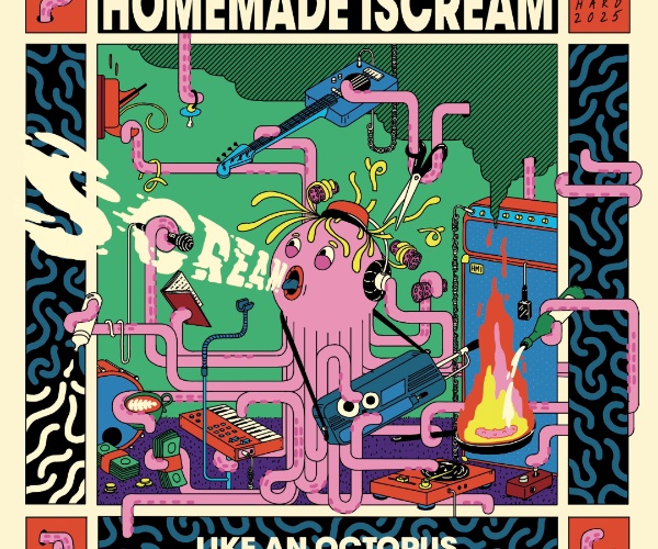 Homemade Iscream – Like an Octopus: Mit Synthies gegen die Überforderung des Alltags