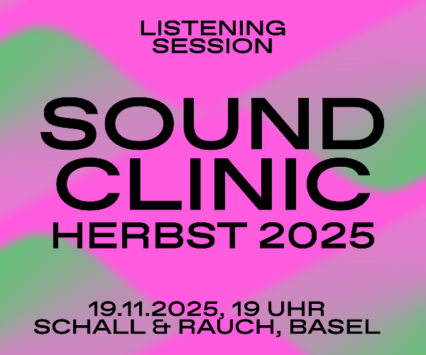 Soundclinic Herbst 2025 - die 8 Final Tracks sind ausgewählt