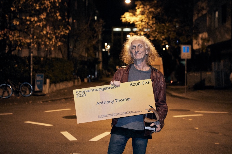 Anerkennungspreis an Anthony Thomas (The Lombego Surfers), Basler Pop-Preis 2020 © Samuel Bramley 2020