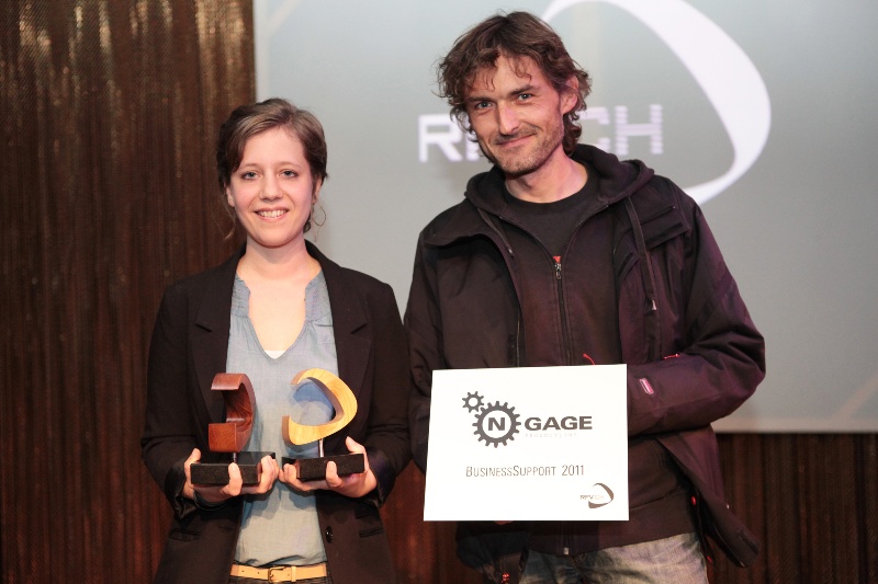 Basler Pop-Preis 2011, Gewinnerin: Anna Aaron; Gewinner BusinessSupport: N-Gage Productions © James Page 2011
