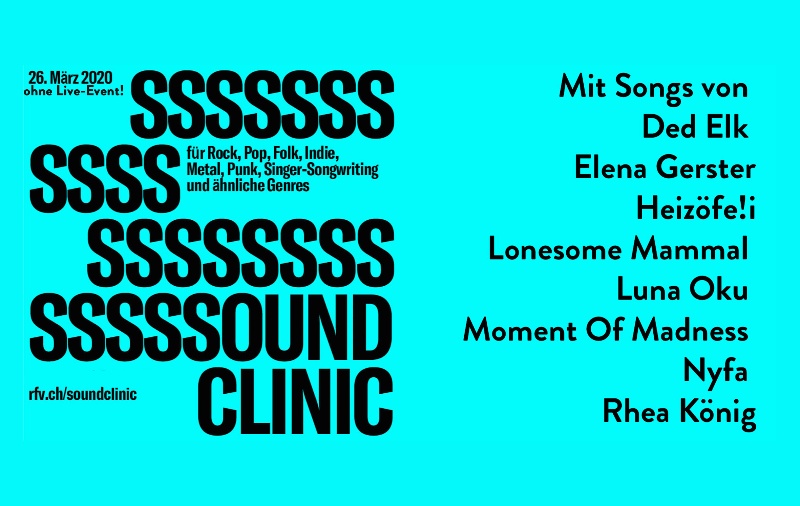 Soundclinic 2020 Teilnehmer*innen