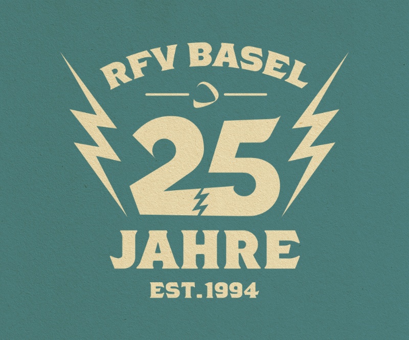 25 Jahre RFV Basel Kachel Blau